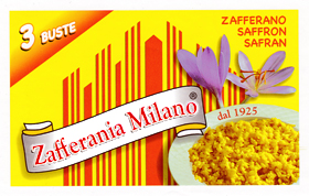 Zafferania Milano - Zafferano in polvere confezione a 3 buste